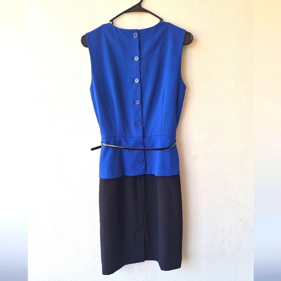 Calvin Klein Sleeveless Button Down Back Sheath Women's Dress Size 6 - Picture 4 of 6